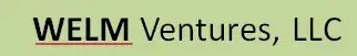 WELM Ventures, LLC logo on green background.